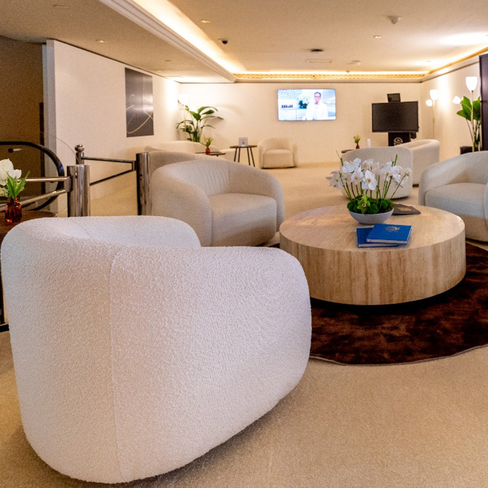 Boucle Single Seater Sofa