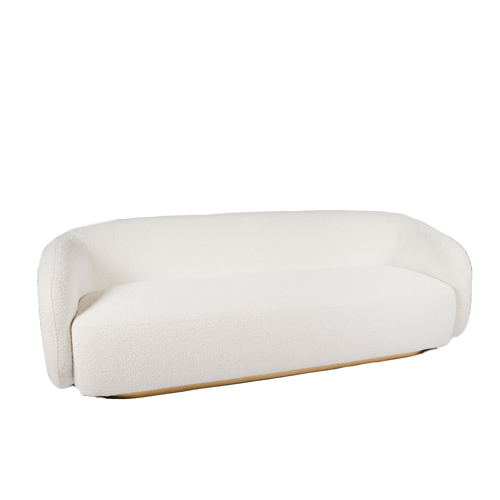 Boucle Three Seater Sofa