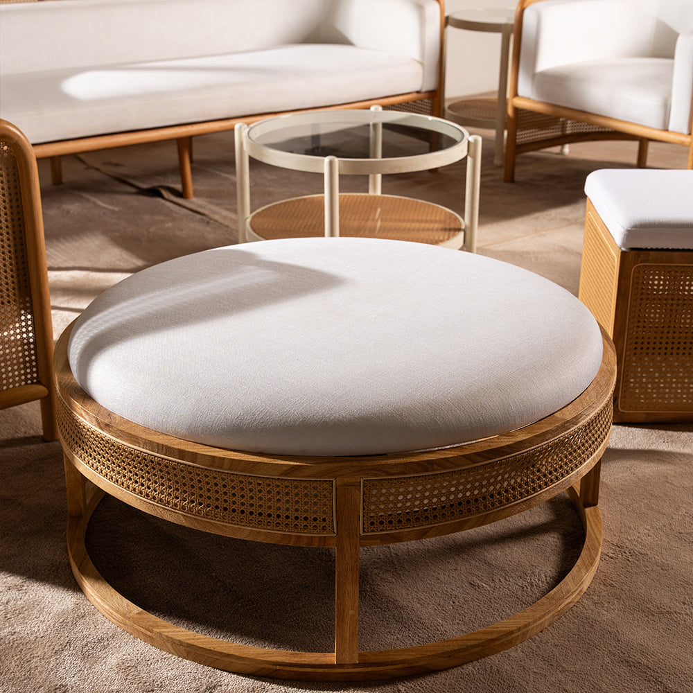 Como Round Ottoman