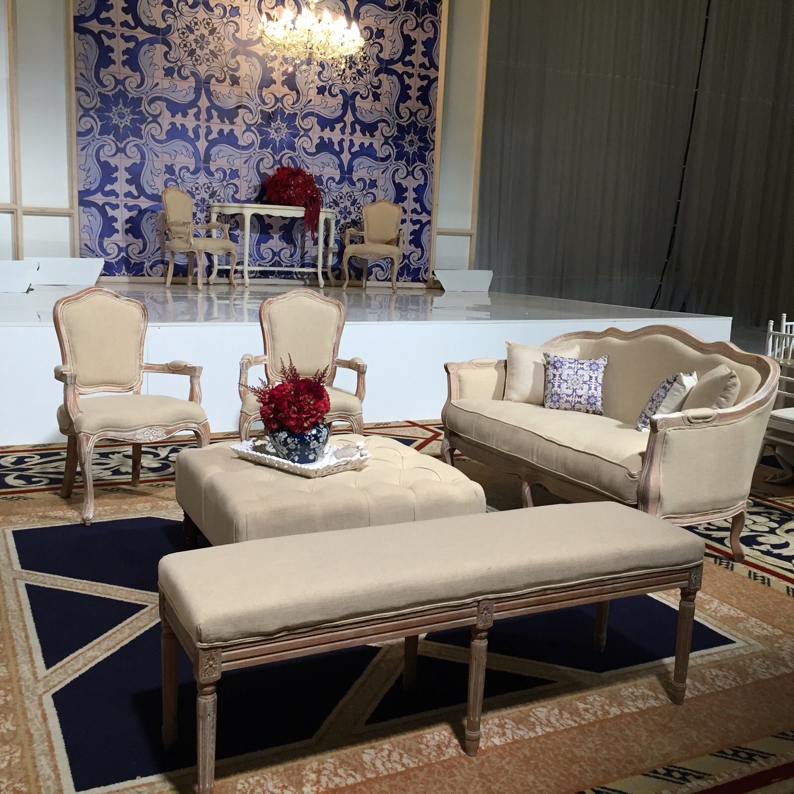 HenryChair_BordeauxSofa_ProvincialTuftedOttoman