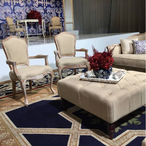 Provincial Tufted Ottoman