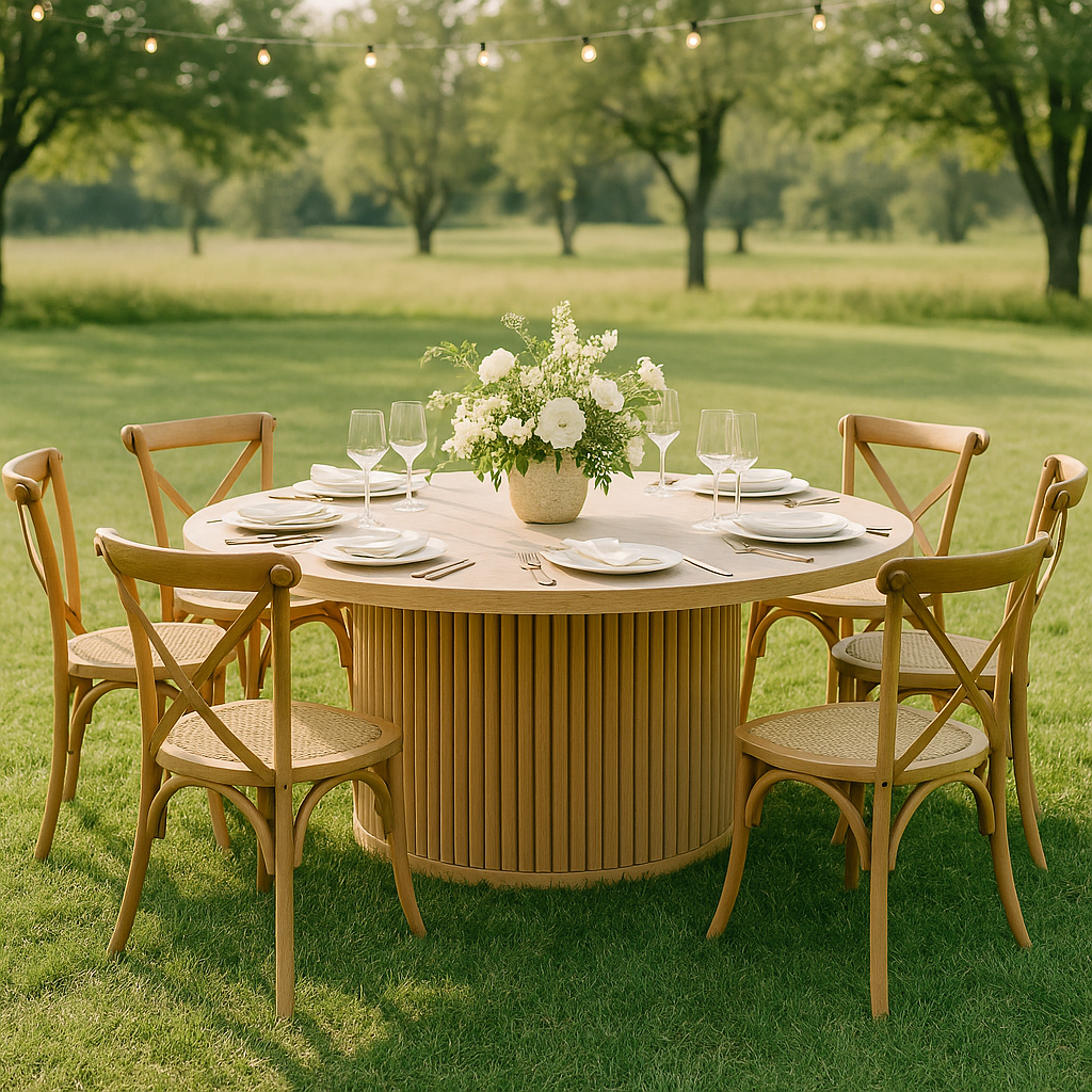 Cross-back Dining Chair