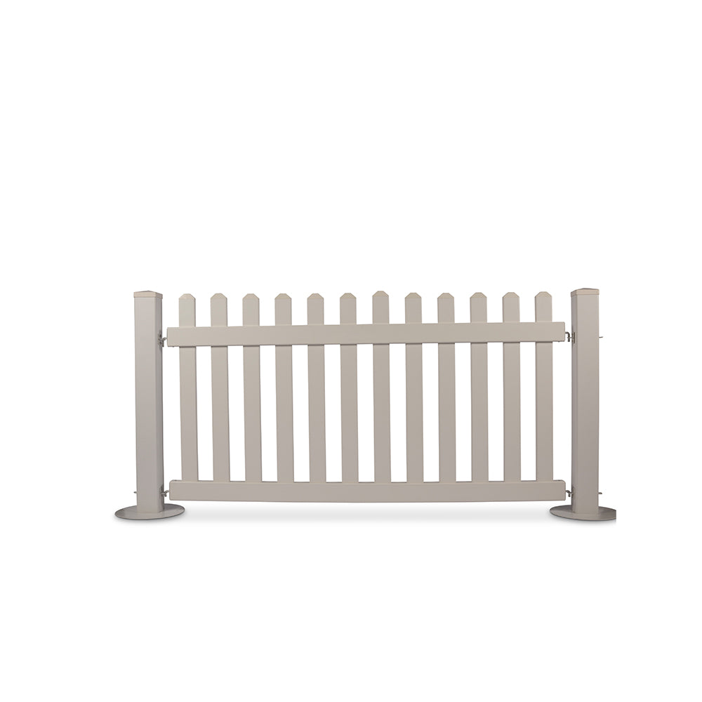 Resin Picket Fence