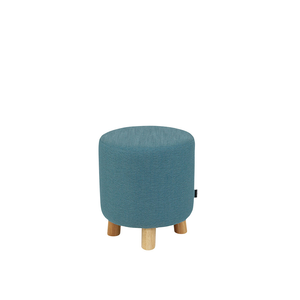 Scandinavian Ottoman blue