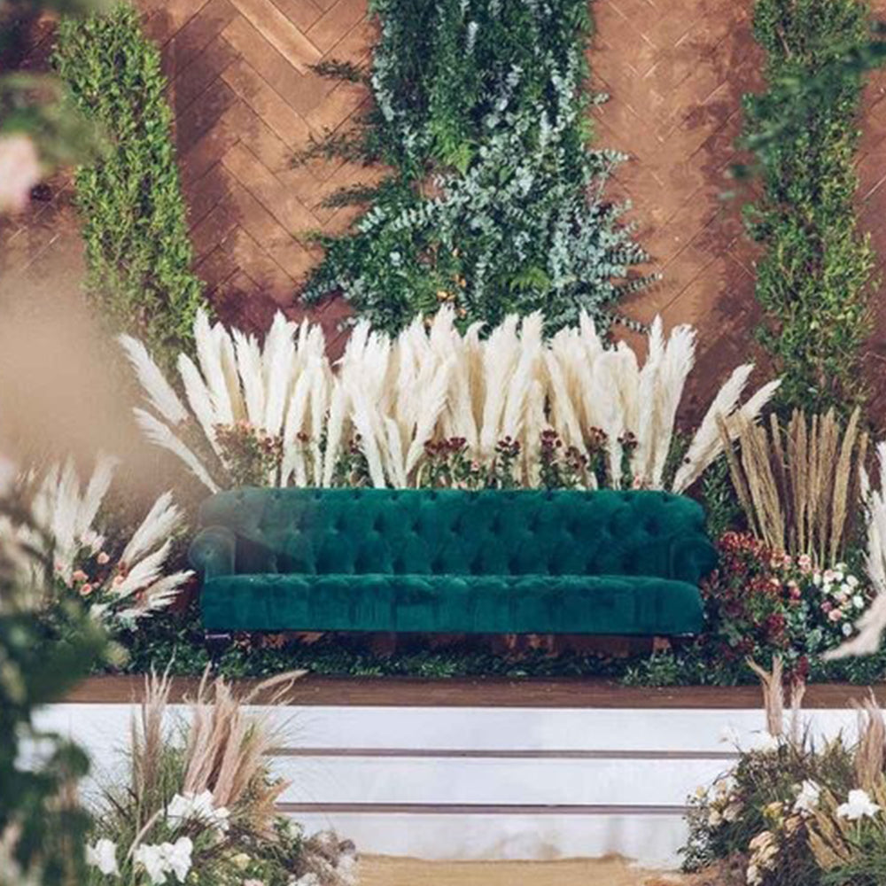 Windsor Three Seater Sofa green