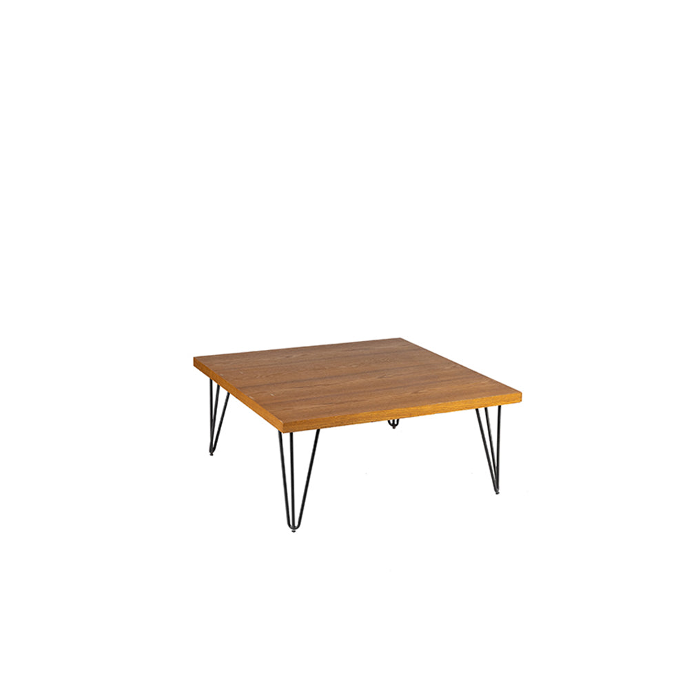 Woodwash Hairpin Coffee Table Black