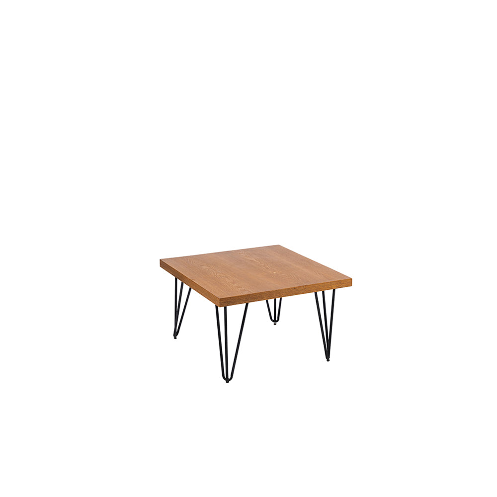 Woodwash Hairpin Coffee Table Black