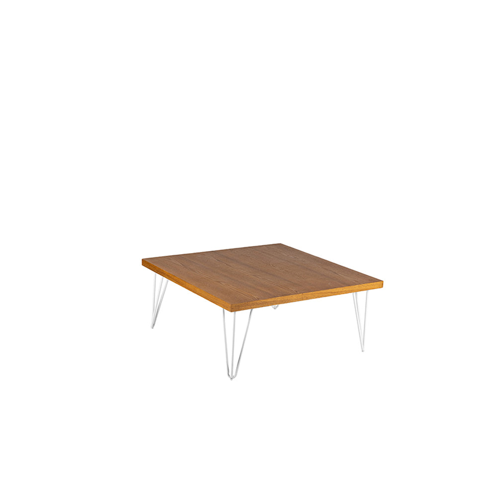 Woodwash Hairpin Coffee Table White
