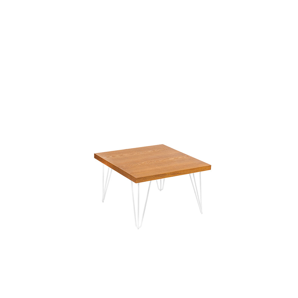 Woodwash Hairpin Coffee Table White