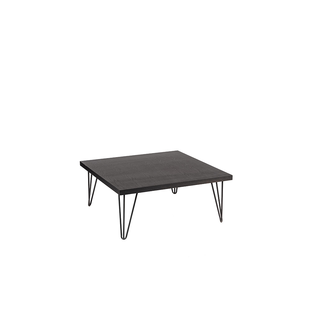 Blackwash Hairpin Coffee Table Black