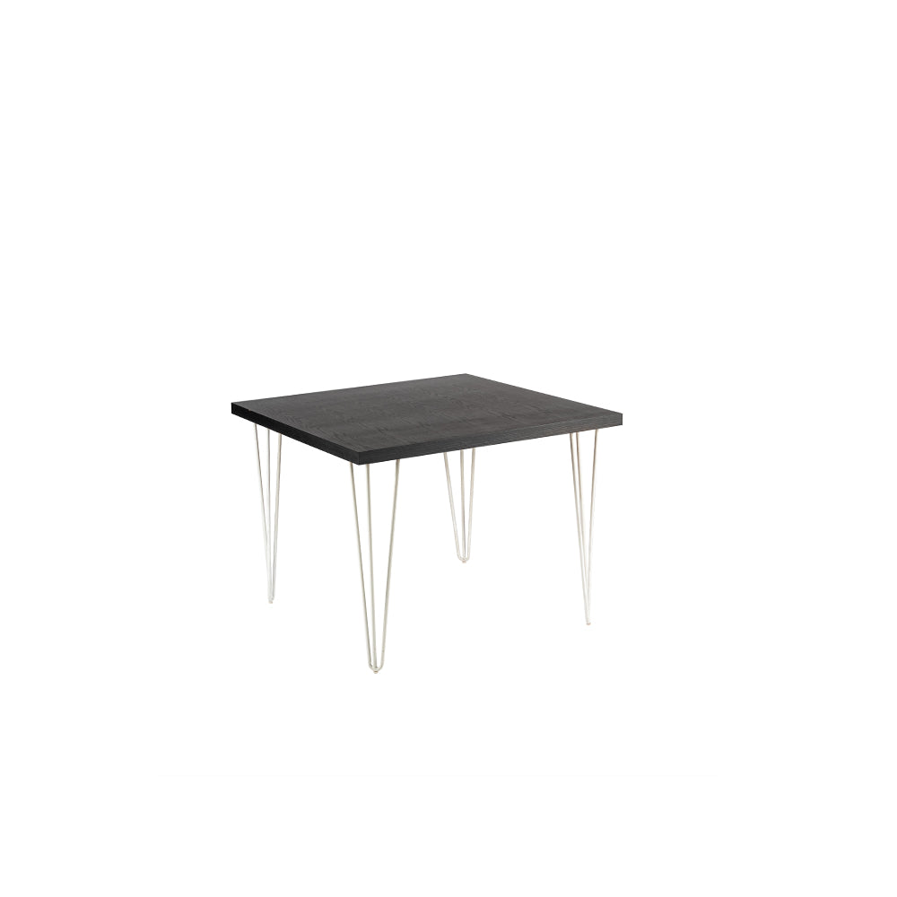 Blackwash Hairpin Cafe Table