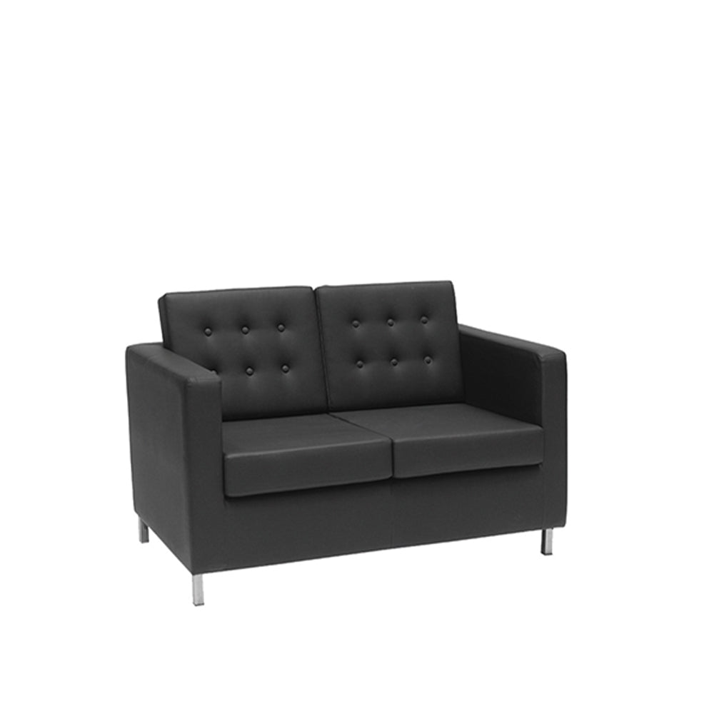 Knoll Two Seater Sofa Black
