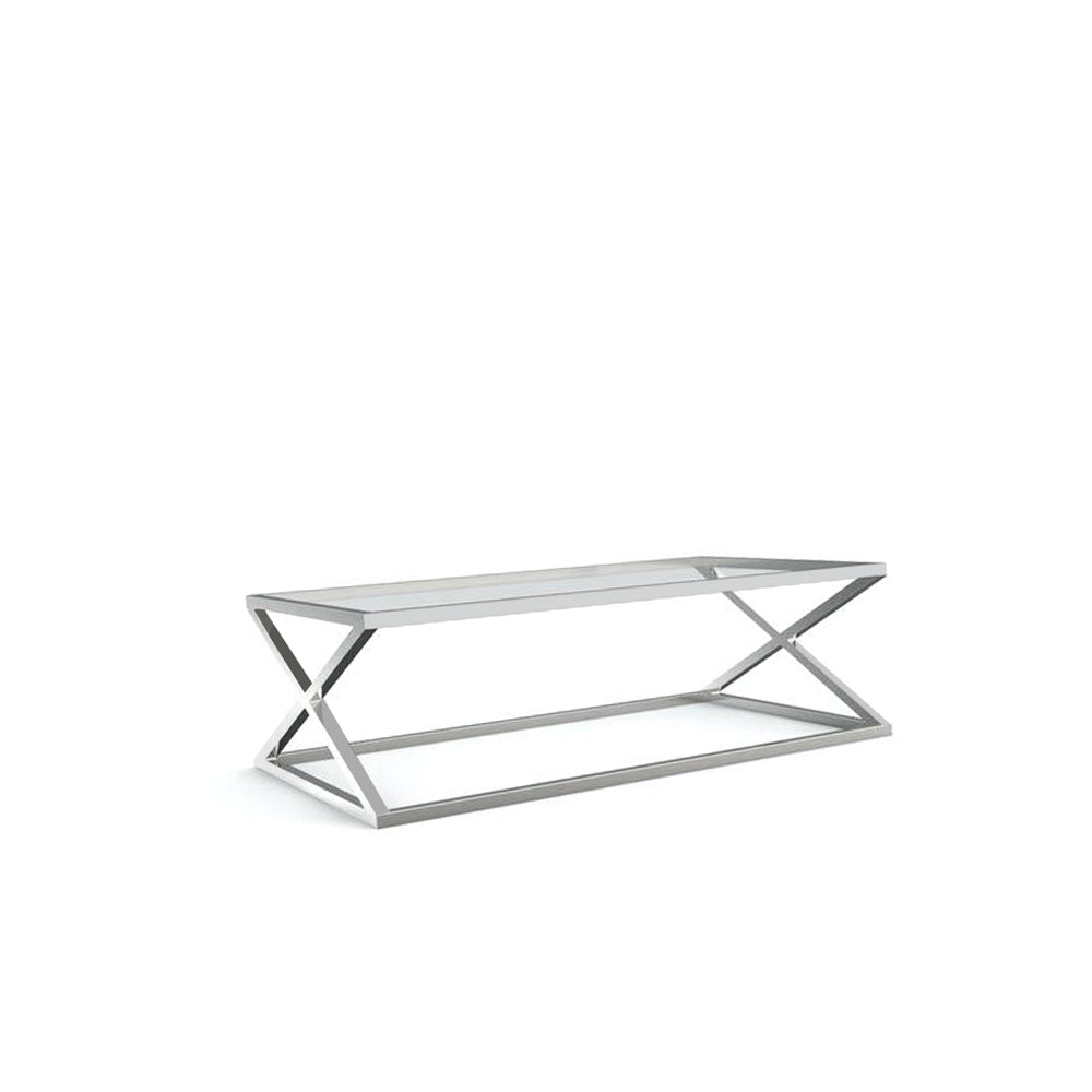 Newport Rectangle Coffee Table Glass