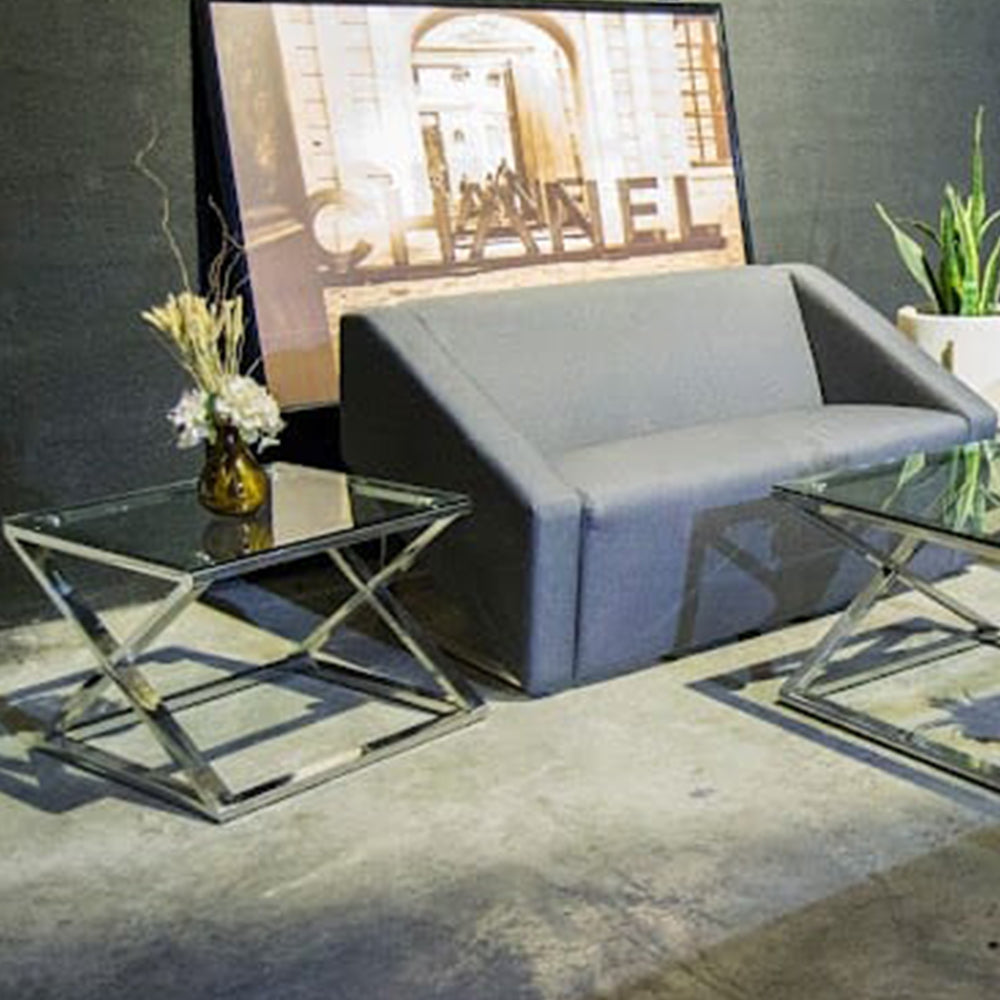 Newport Square Coffee Table Glass