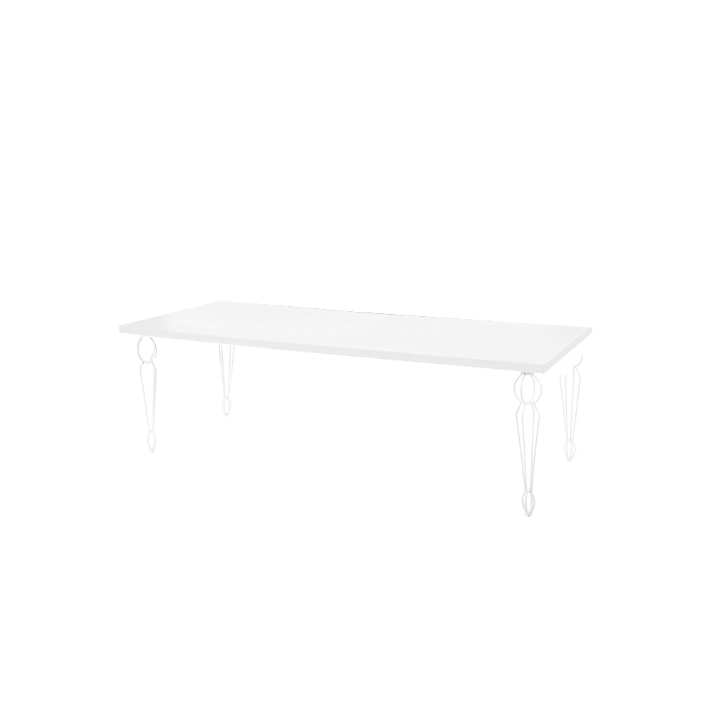 Whitewash Parisian Dining Table