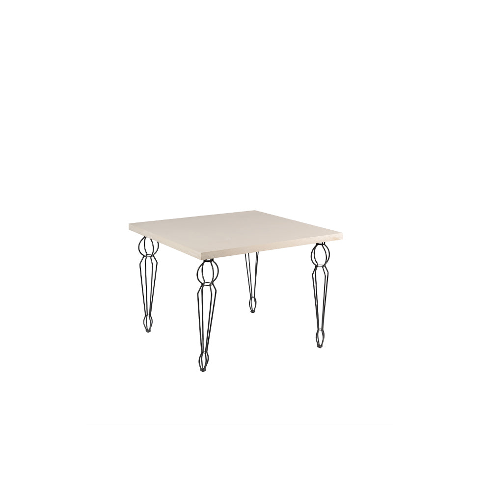 Whitewash Parisian Cafe Table