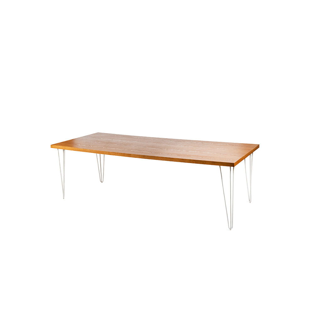 Woodwash Hairpin Dining Table