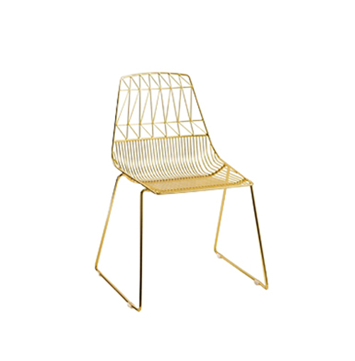 Arrow Chair (Gold)