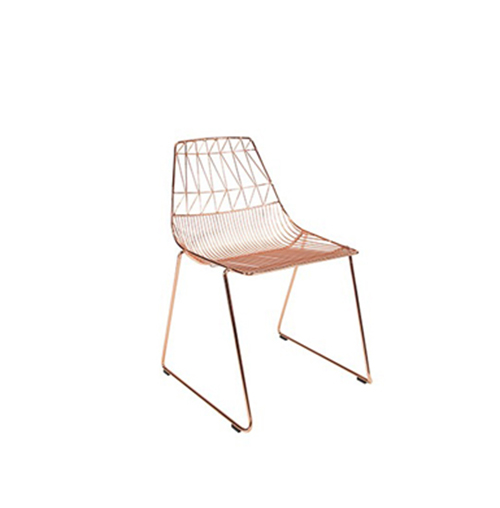 Arrow Chair (Rose Gold)