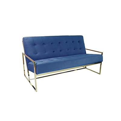 Elle Two Seater sofa - Blue