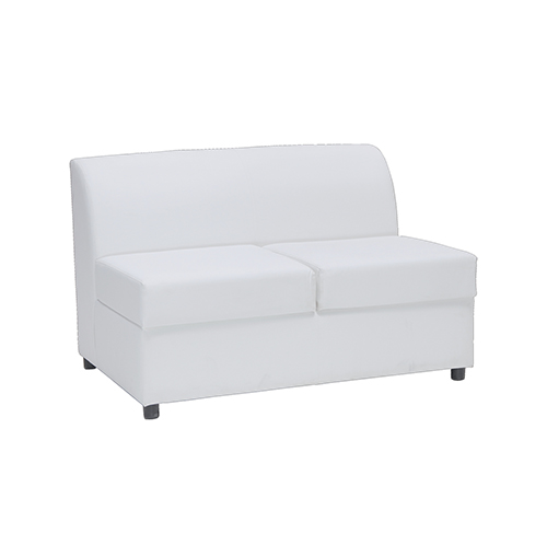 Marina Two Seater Sofa - White