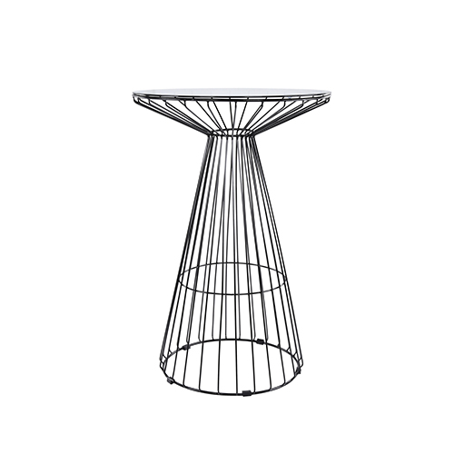 Black Wire Cocktail Table