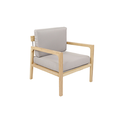Scandinavian Lounge Chair - Grey