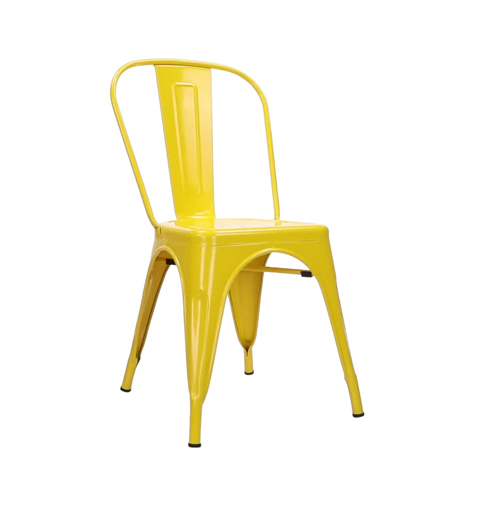 Tolix Chair - Yellow