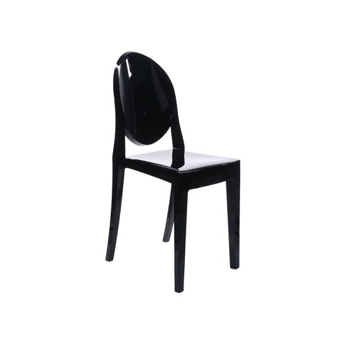 Victoria Ghost Chair - Black
